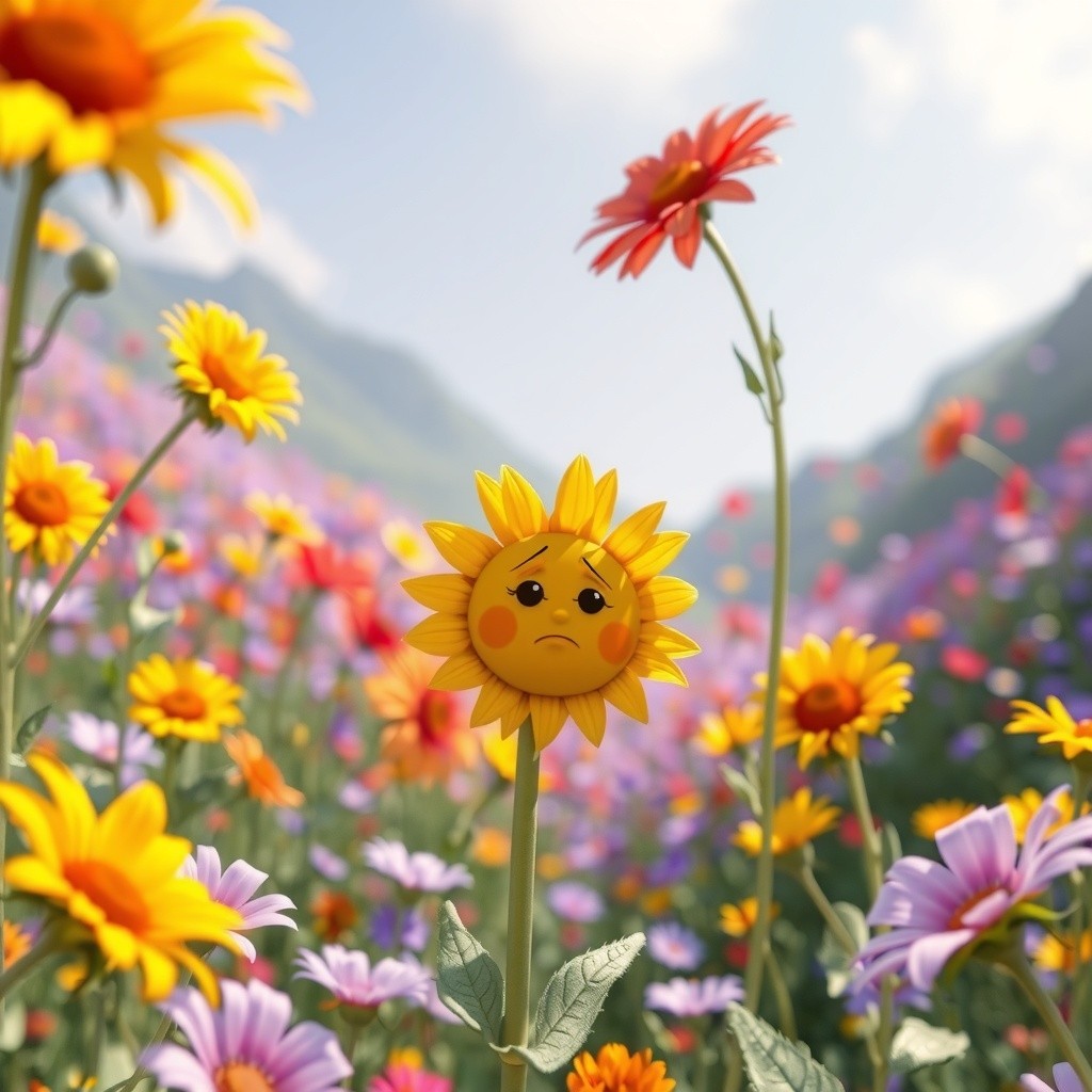 Nimbus and the Sunflower's Renewal