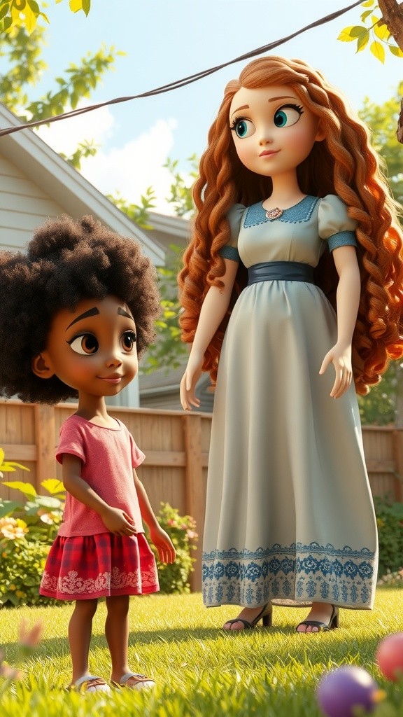 Mia and Her Giant Doll Adventure