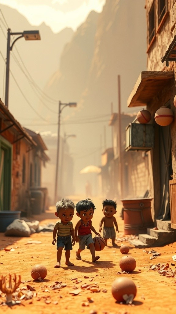 A Glimpse of Childhood in Poverty