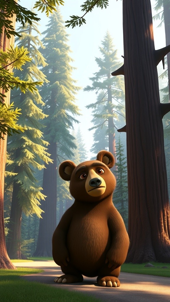 The Bear and the Broken Tree