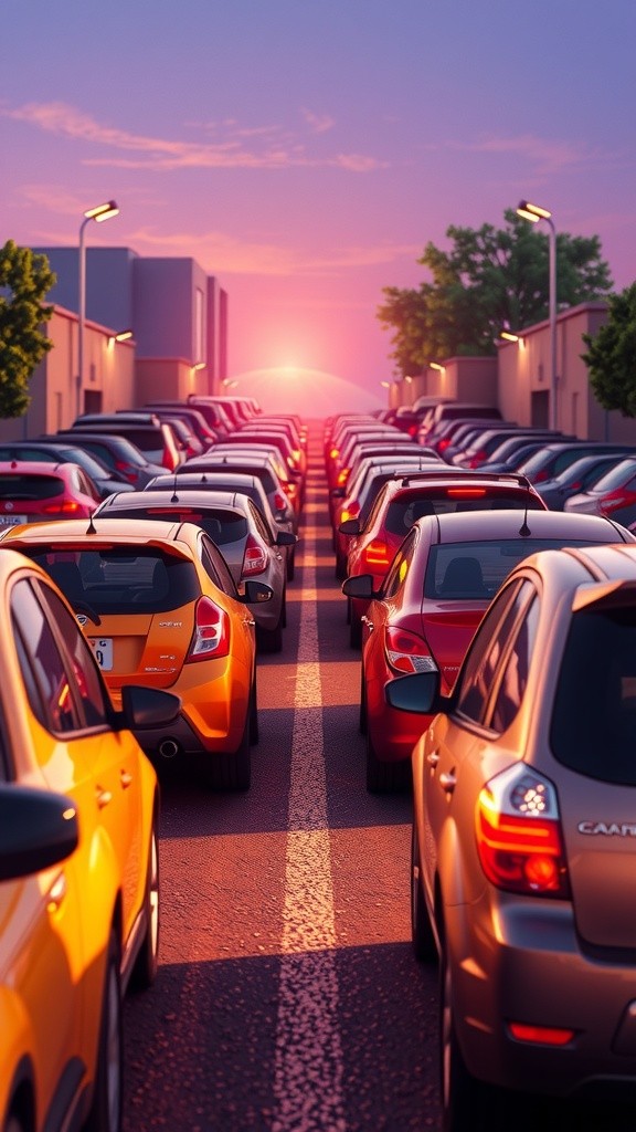 The Chaos of Rigid Rules: A Lesson from High School Parking Lot