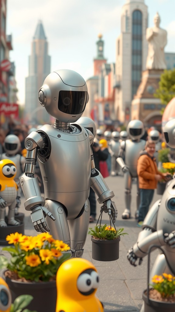 Robot Assistance: Chaos in the Kitchen and Garden!