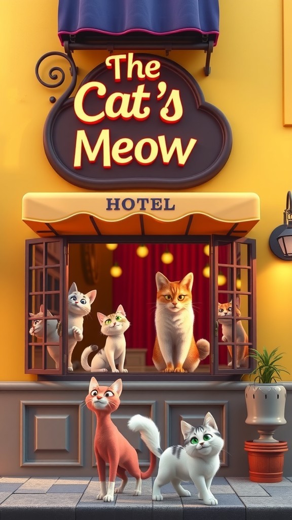 The Purrfect Fast Food Experience