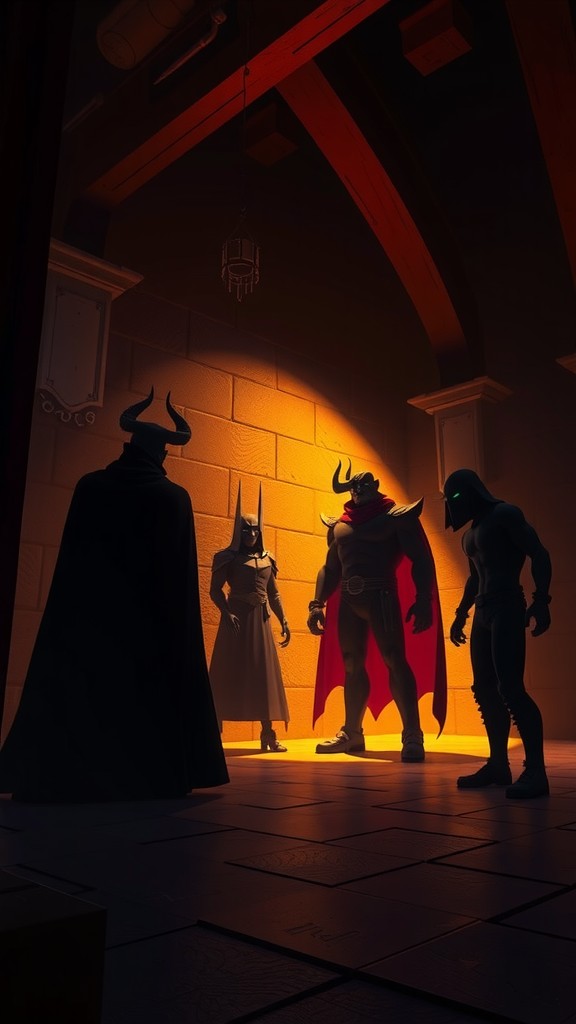 Secrets and Betrayals in the Magical Games