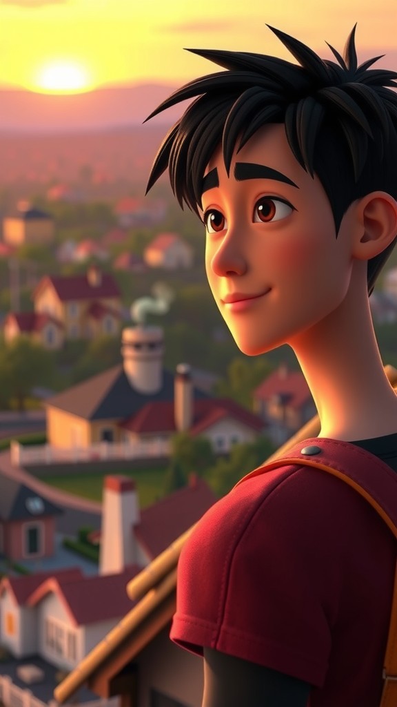Alex the Hardworking Boy: A Journey to Success