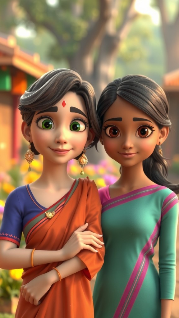 Aanya and Zara's Kind Adventure: The Lost Kitten