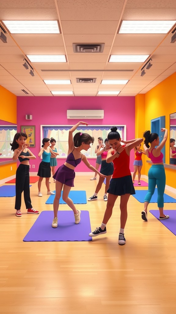 Inside the Fitness Dancers Academy: A Day of Dedication and Teamwork