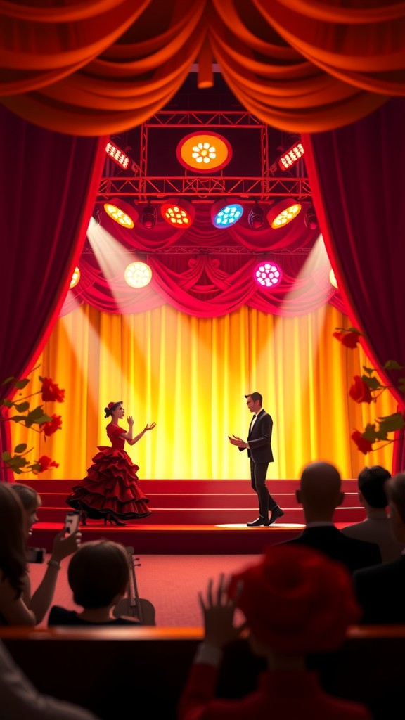 Flamenco et Moustaches en Folie !