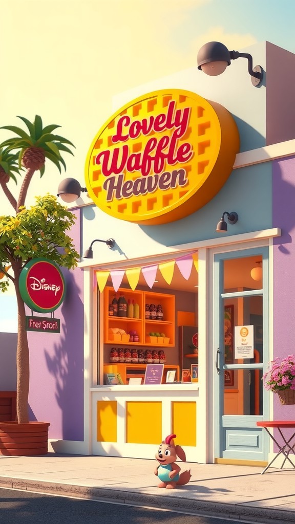 Indulge in Sweet Moments at Lovely Waffle Heaven!