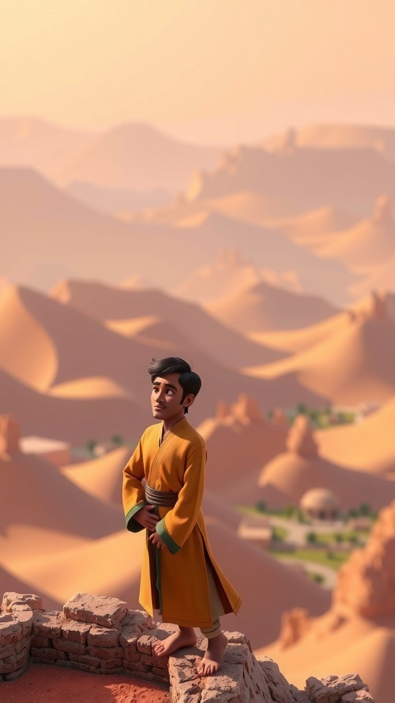 Amir's Desert Adventure