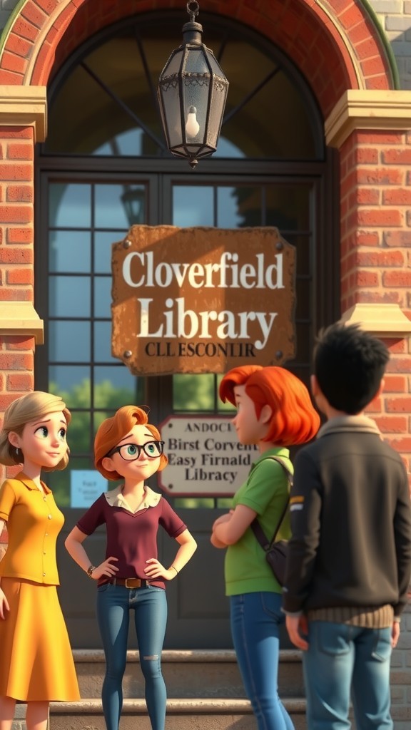 Haunted Adventures at Cloverfield Library