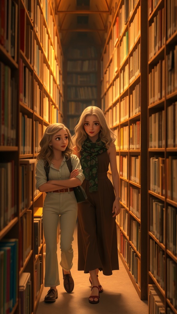 Whispers of the Library: The Quest for the Treasure of Stories