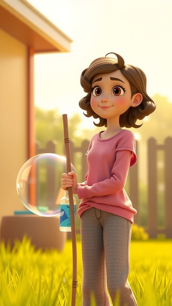 Zoé et sa bulle magique