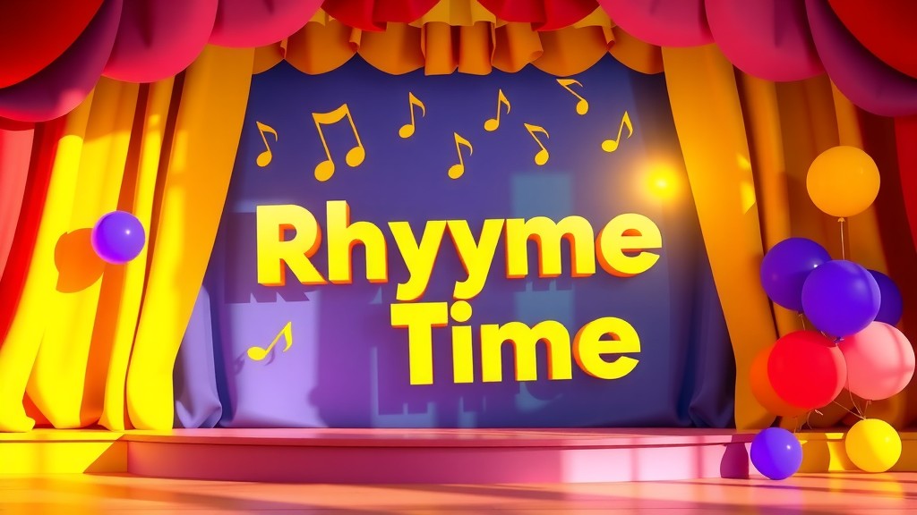 Fun English Rhymes from Cartoons