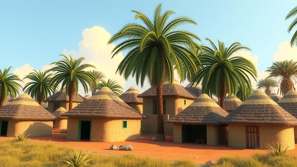 Amara's Journey: From a Small Village to City Gallery