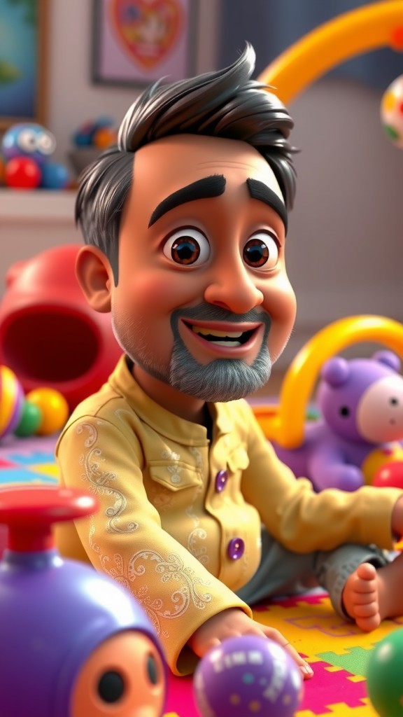 Baby Rohan Meets Teddy the Cuddly Commander!