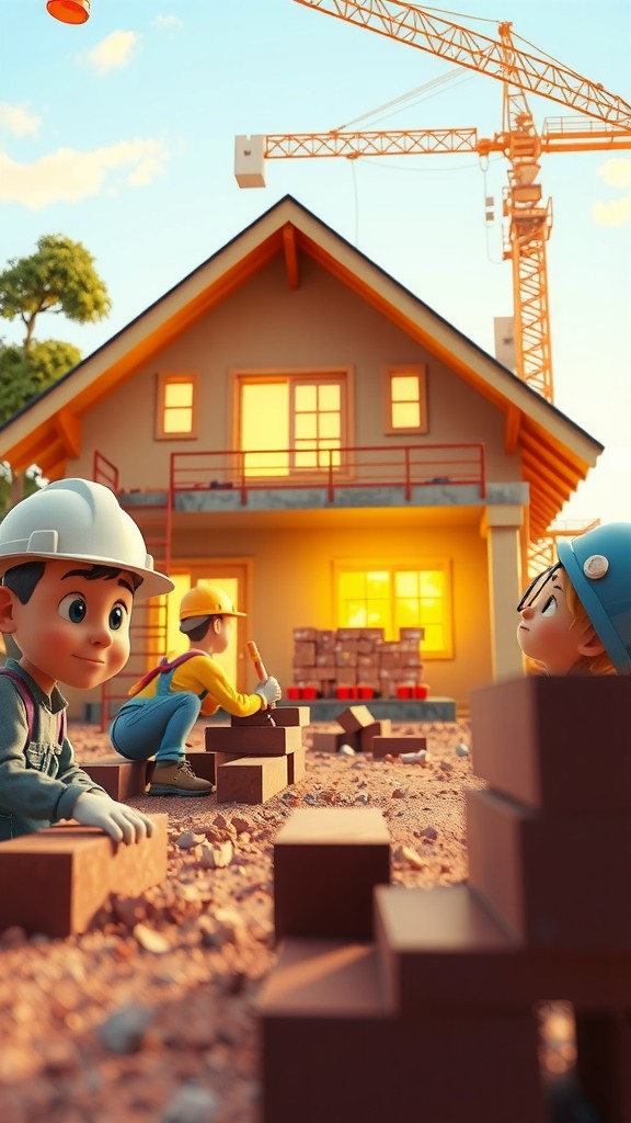 Constructing a 3-Bedroom Bungalow