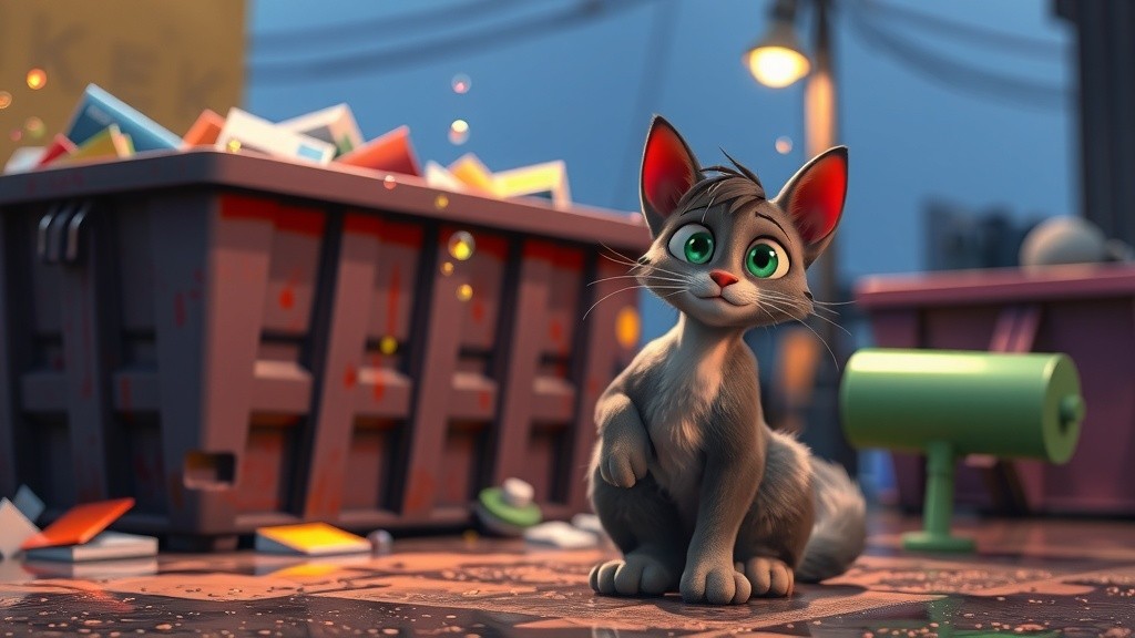 Whiskers' Urban Odyssey