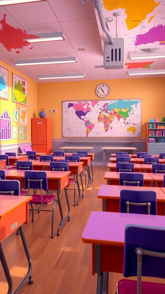 Geography and Resources: A Beautiful Lesson on States and Capitals