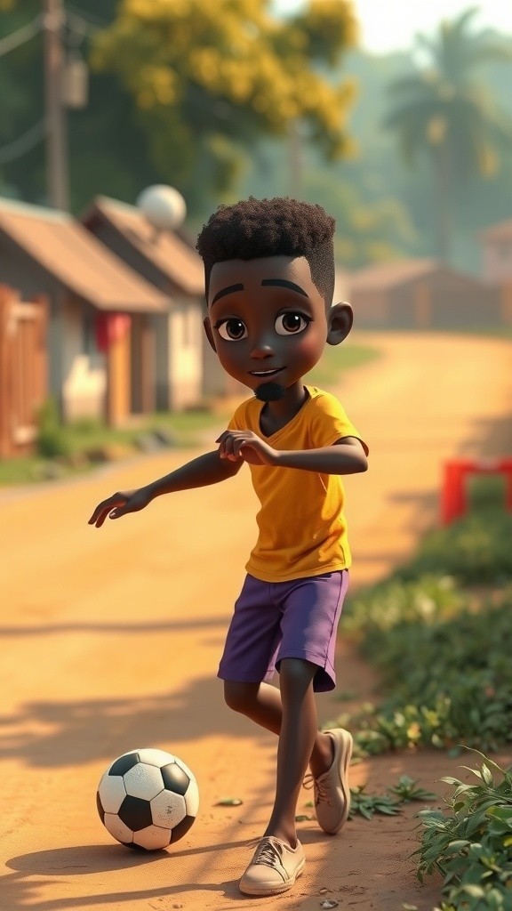 From Dust to Glory: Tunde's Journey