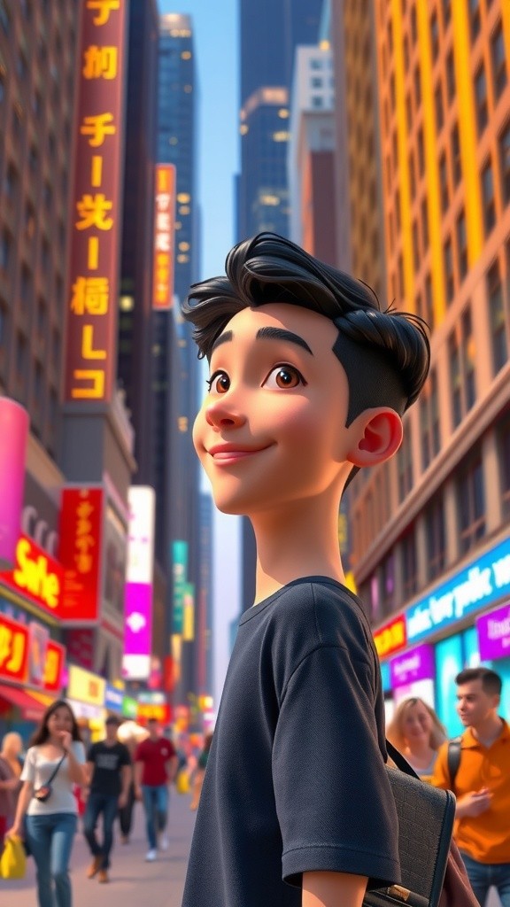 The Boy and His Wicked Uncle in the City