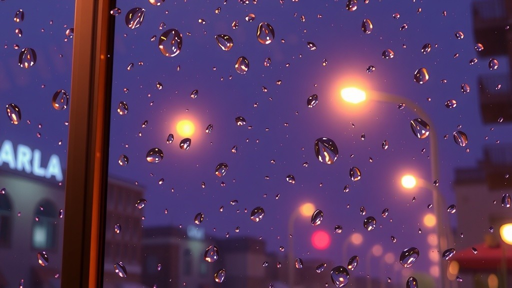 Luna's Rainy Night Adventure
