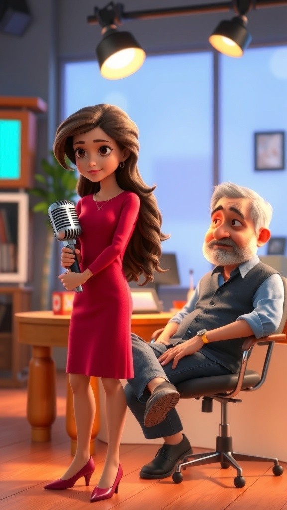 مذيعة تسأل رجل مسن عن رد فعله إذا باعه صديقه