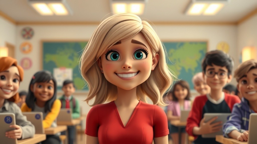 Navigating New Beginnings: Margarette's Journey in a Tech-Savvy Classroom