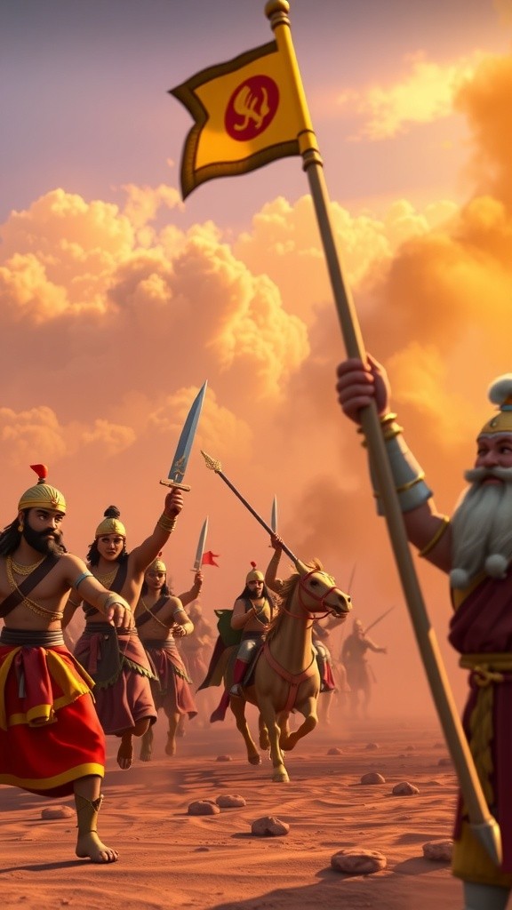 The Divine Revelation on the Battlefield of Kurukshetra