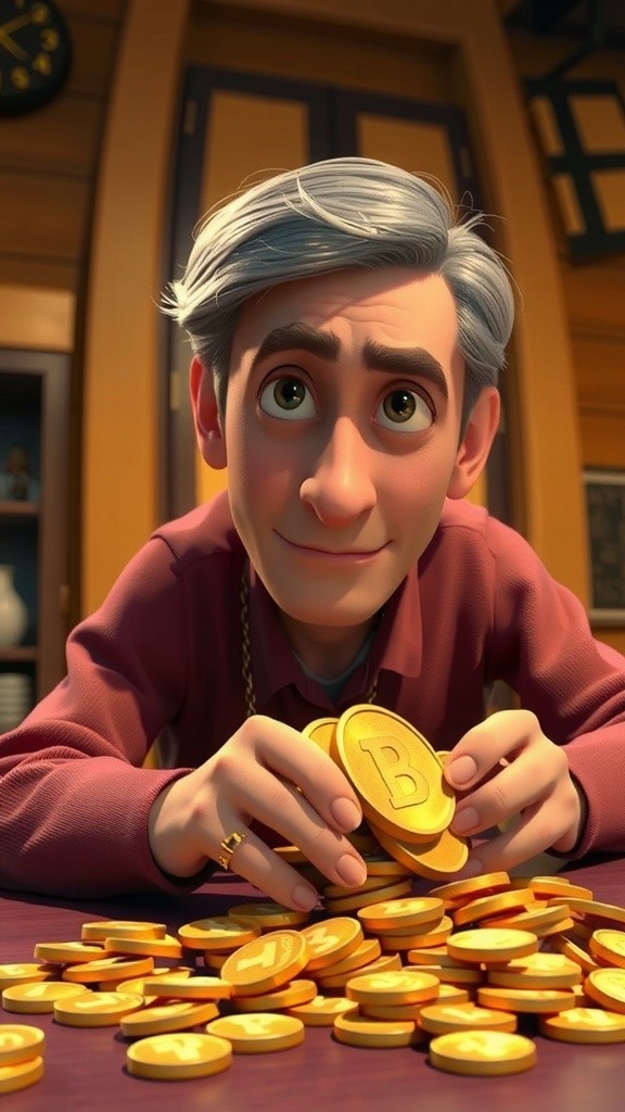 The Greedy Man and the Lesson of Lost Gold