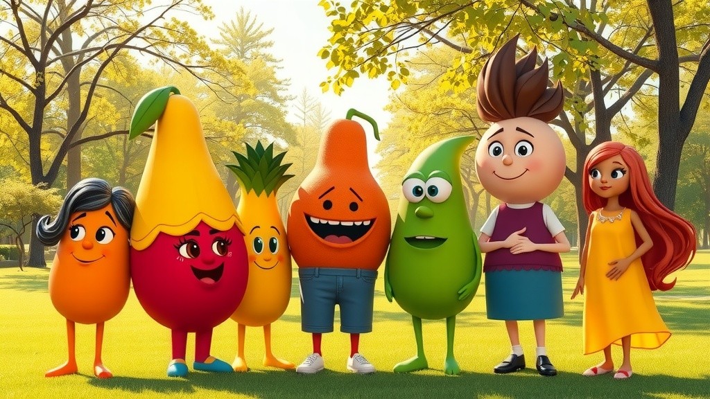 Fruit Parade: Meet Our Colorful Friends!