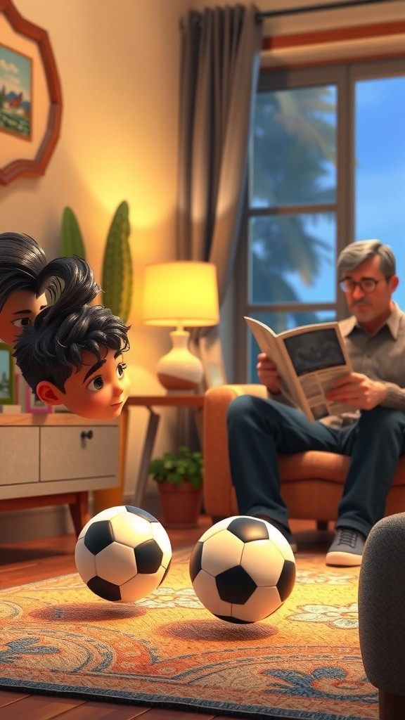 A Father's Unwavering Support: A Heartfelt Father-Son Football Journey
