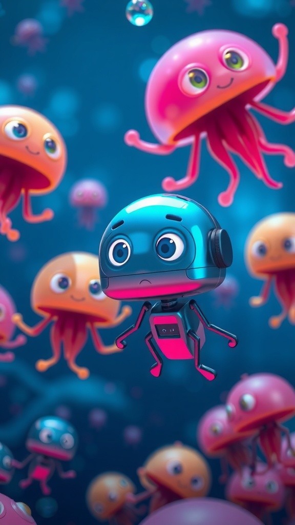 Deep Sea Bots: The Rescue in the Ink Cloud