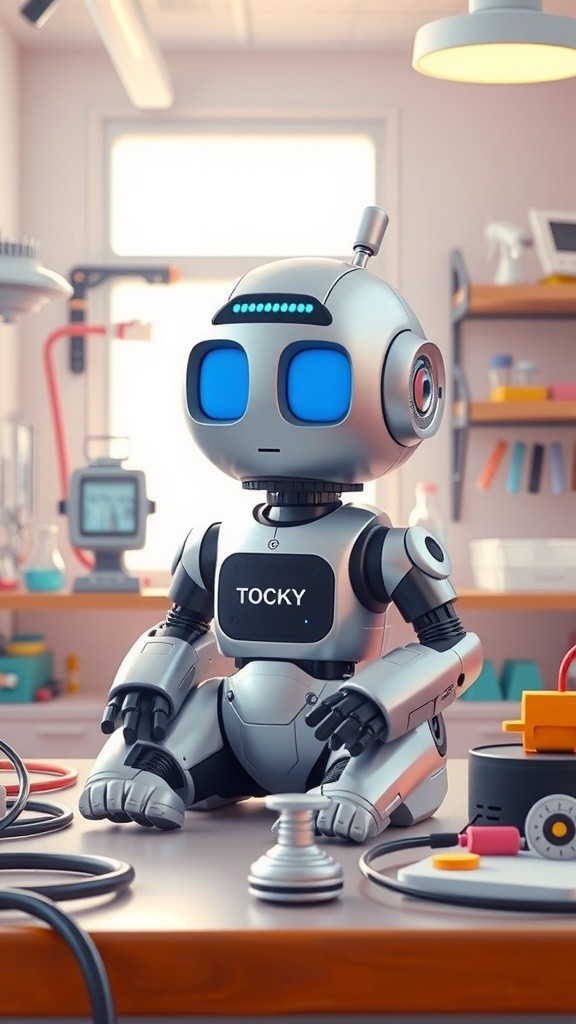 Tocky the Time-Traveling Robot: Adventure Through Time!