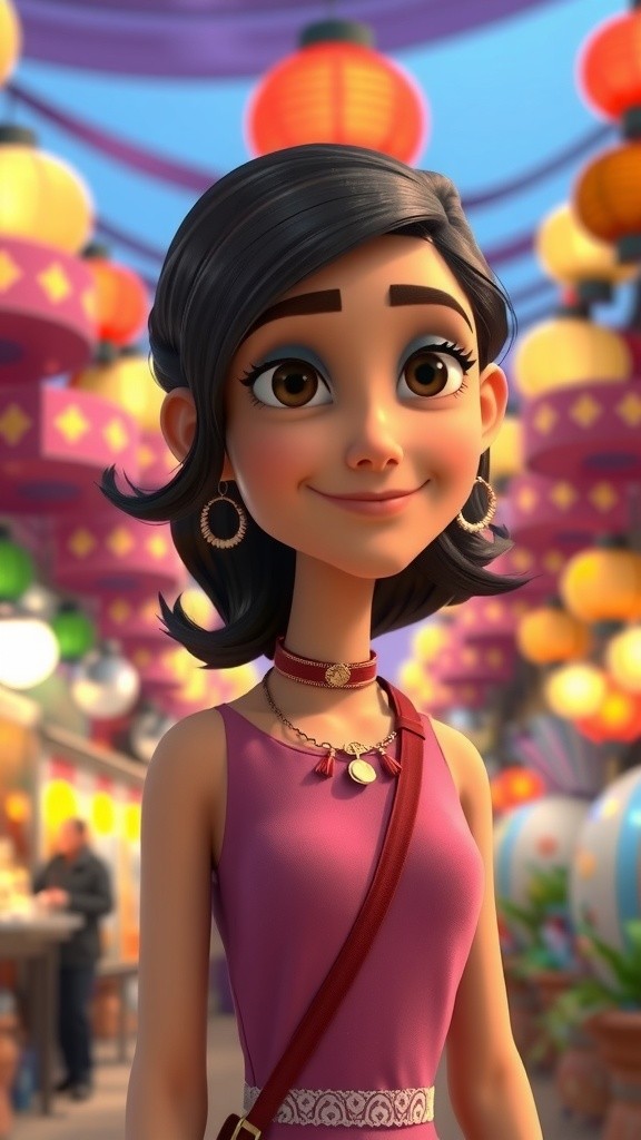 A Stroll Through the Lively Marketplace