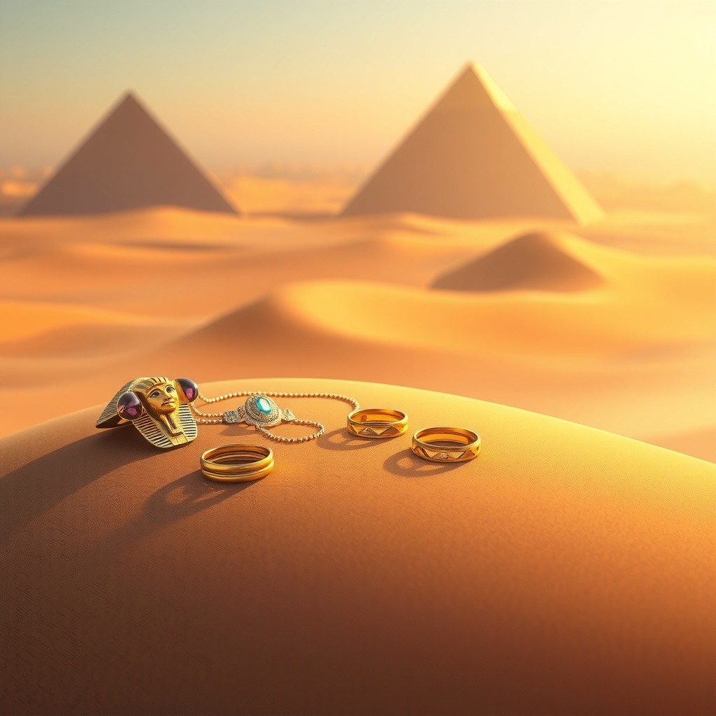 استكشاف المجوهرات الفرعونية