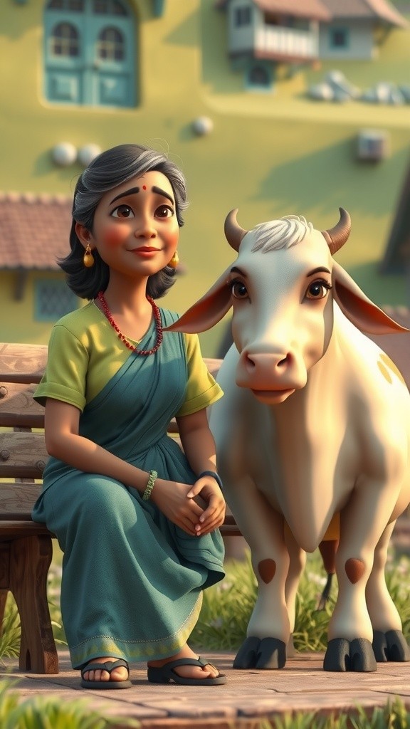 গোপালী বুড়ি ও গোলাপির অপূর্ব বন্ধুত্ব