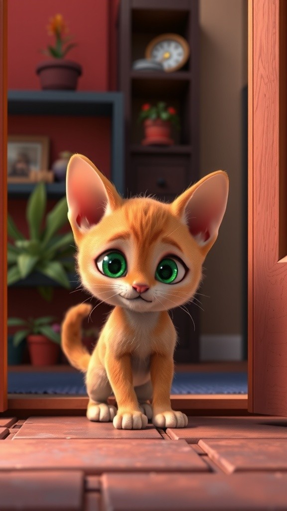 Adorable Cat Whining