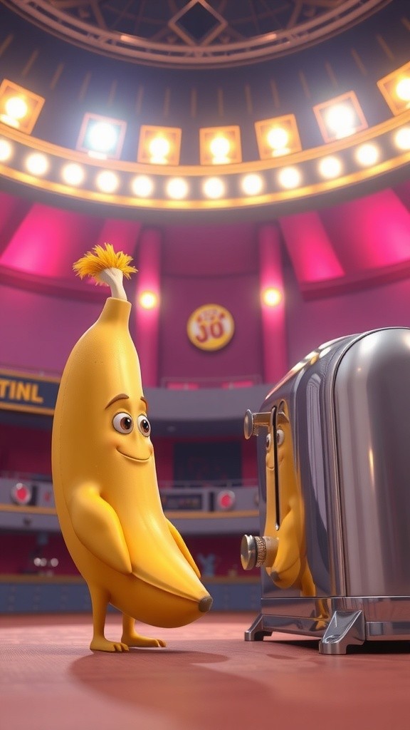 Banana vs Toaster: A Rap Battle Showdown!