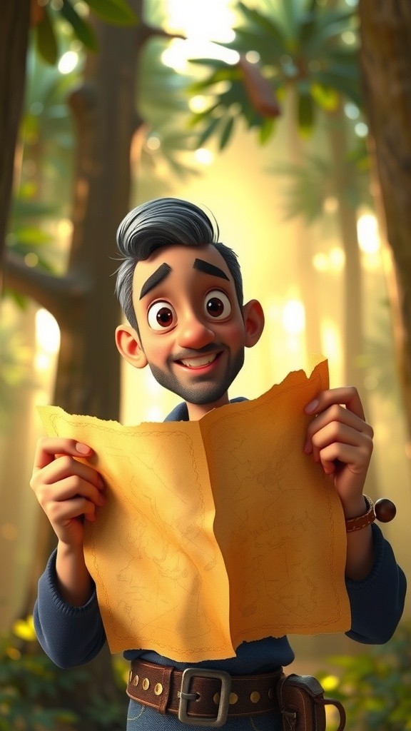 Uzair's Treasure Hunt Adventure!