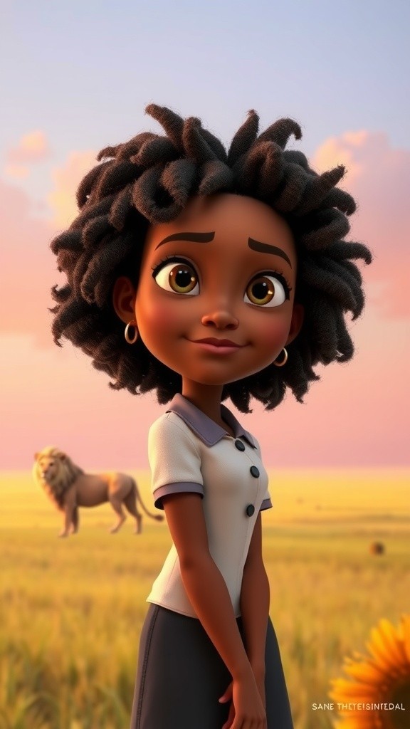 The Bond of Kibo and Ayesha: A Tale of Friendship in the Savannah