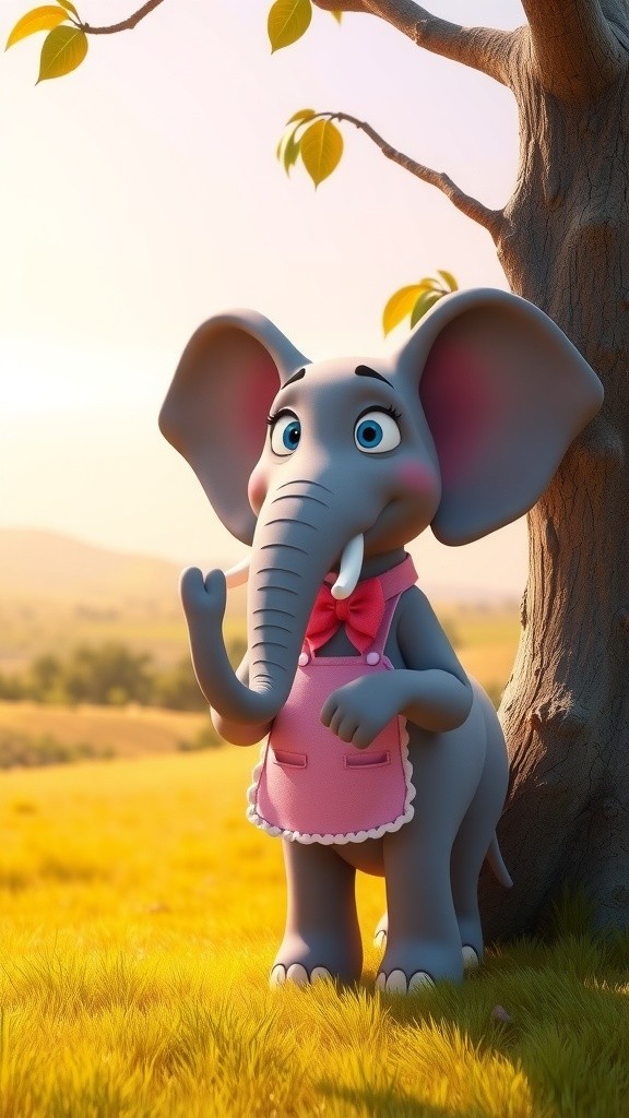Ellie the Elephant's Cupcake Dream