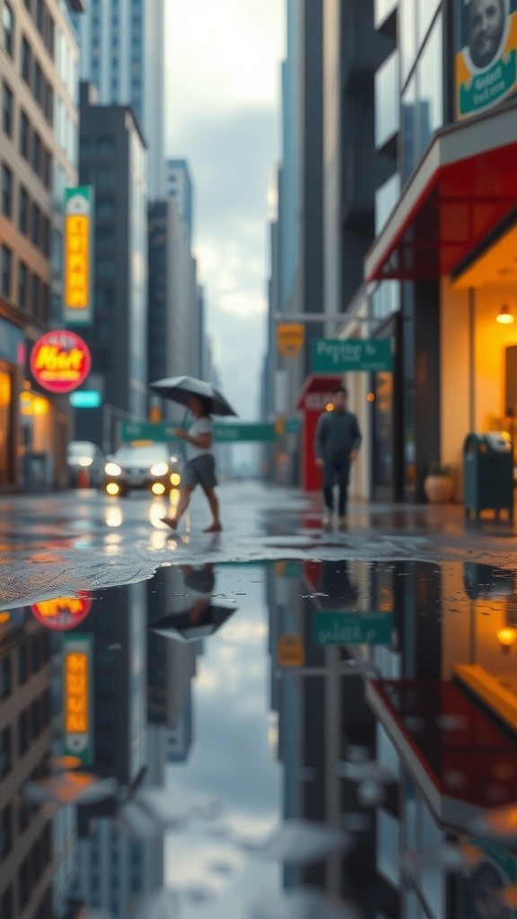 বৃষ্টির ছাতার নিচে পুরোনো ভালোবাসা