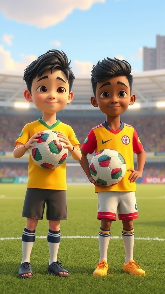 Messi & Ronaldo: The Ice Cream Match!