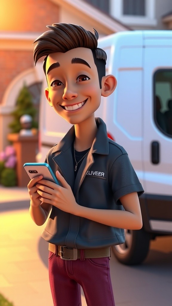 Delivery Driver Pranks: A Teen's Texting Adventure