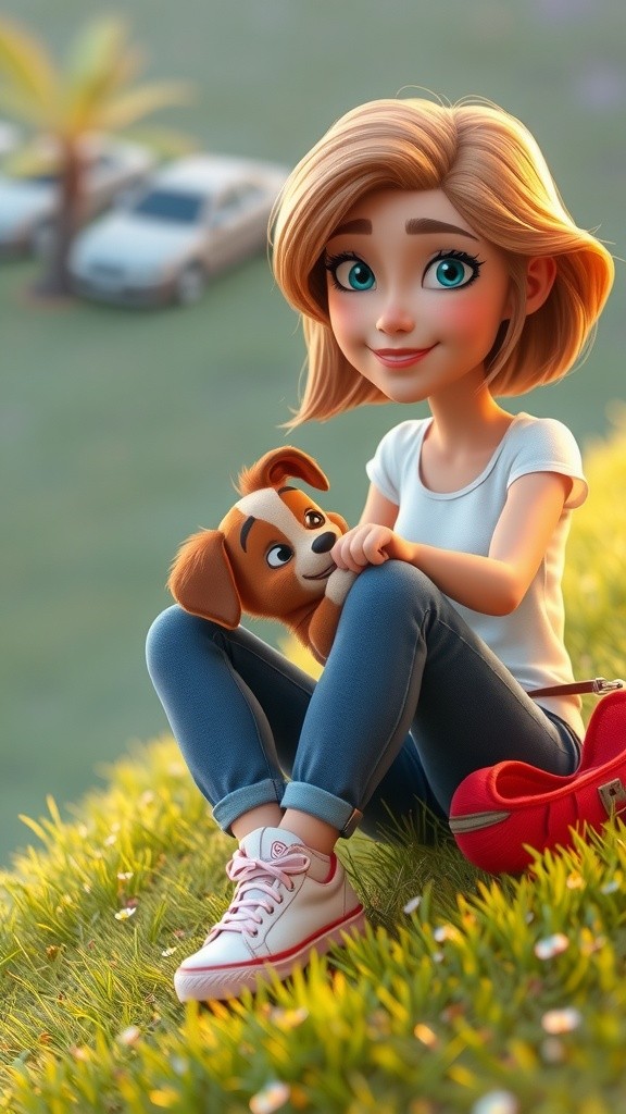 Bella and Rolo: A Friendship Blossoms