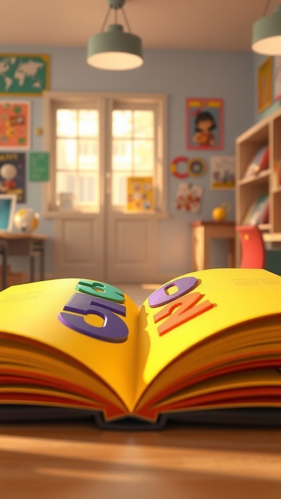 Children Reading Numbers Aloud