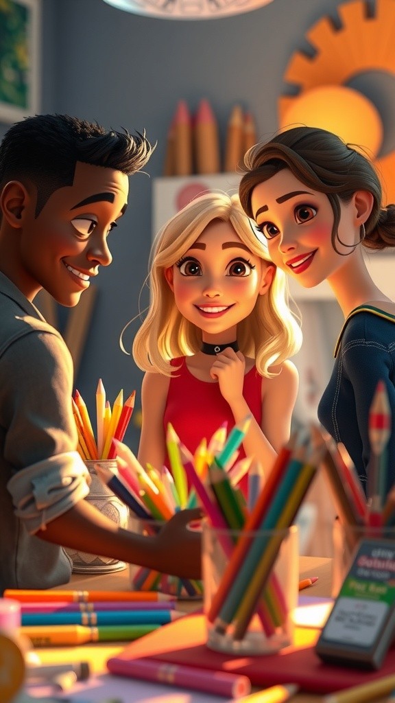Children Drawing Together: Creativity and Friendship