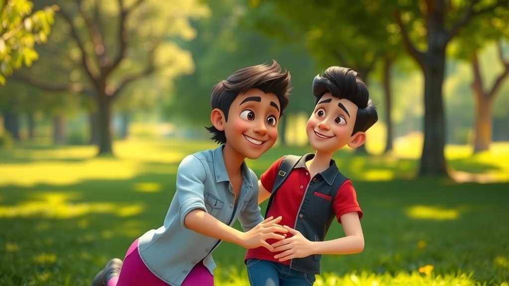 From Childhood to Farewell: A Friendship's Journey
