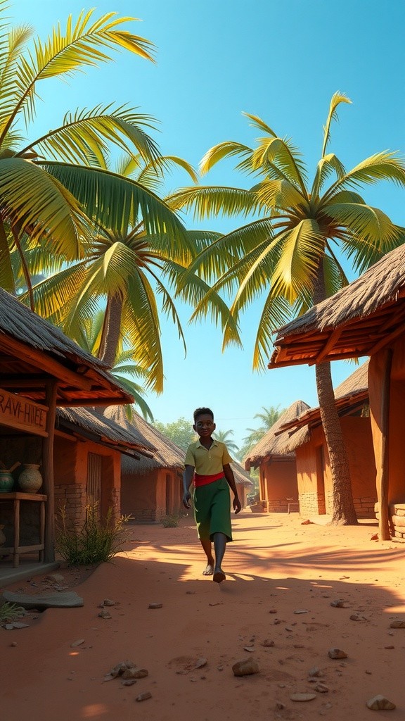 From Poor Boy to Rich Man in a Ghanaian Village